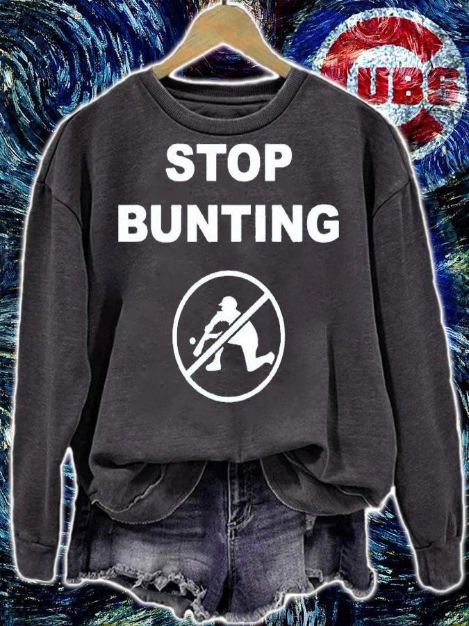 Stop Bunting Baseball T-Shirt