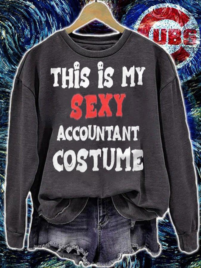 This Is My Sexy Accountant Costume Halloween Accountants Shirt