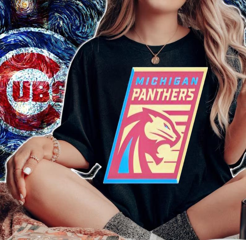 USFL Michigan Panthers Fleeces Shirt woman shirt