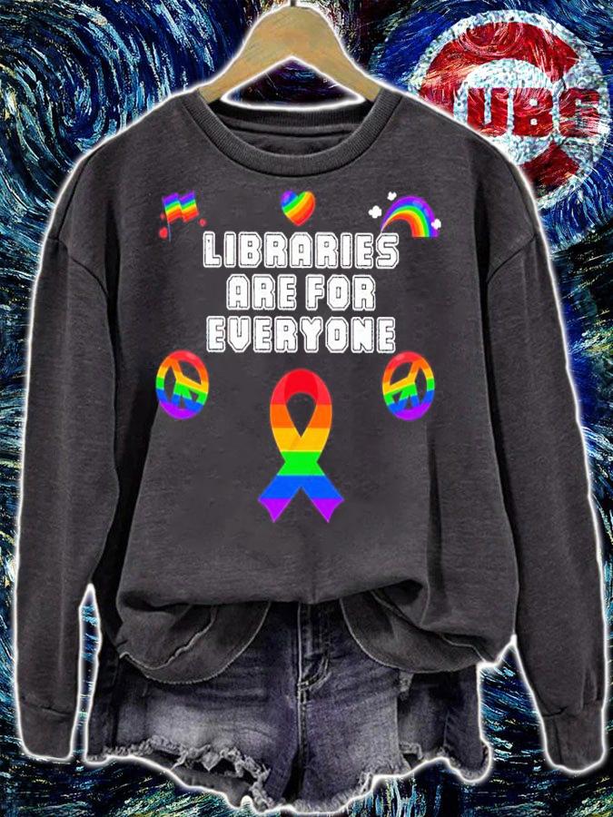 LGBT Libraries Are For Everyone Shirt