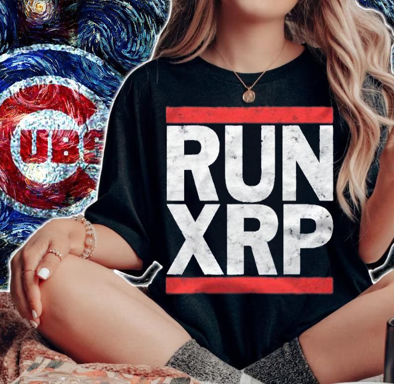 Mens Run Xrp Crypto Ripple Xrp To The Moon Shirt woman shirt
