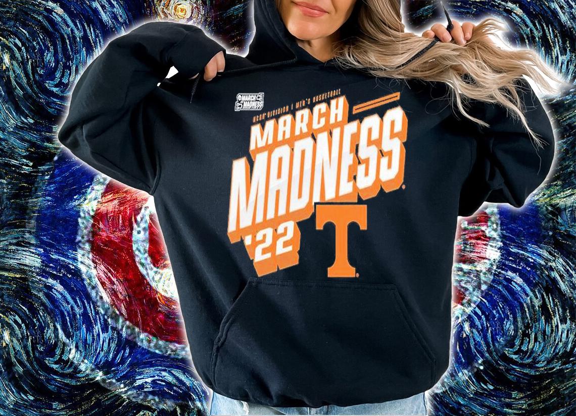 Tennessee Volunteers 2022 NCAA Division I Men's Basketball March Madness T-Shirt