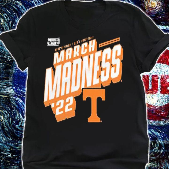 Tennessee Volunteers 2022 NCAA Division I Men's Basketball March Madness T-Shirt