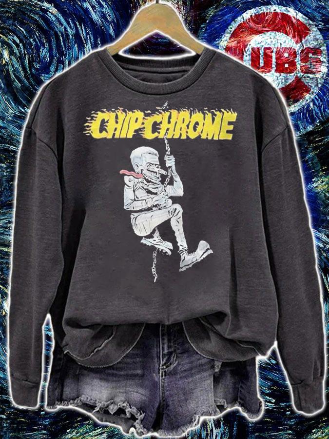 The Neighborhood Chip Chrome mic swing T-shirt