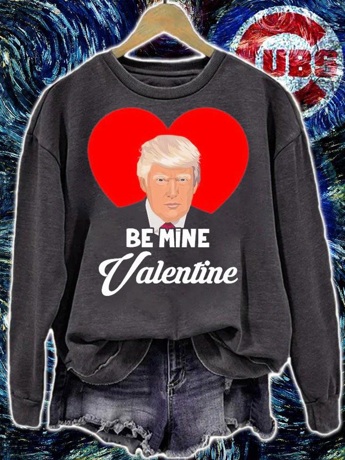 Trump Valentine Shirt, Be Mine Valentine Trump T Shirt, Valentine 2022 TShirt T-Shirt