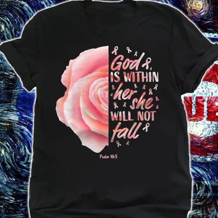 Christian Breast Cancer Survivor Warrior Gift Women Mom Kids Shirt