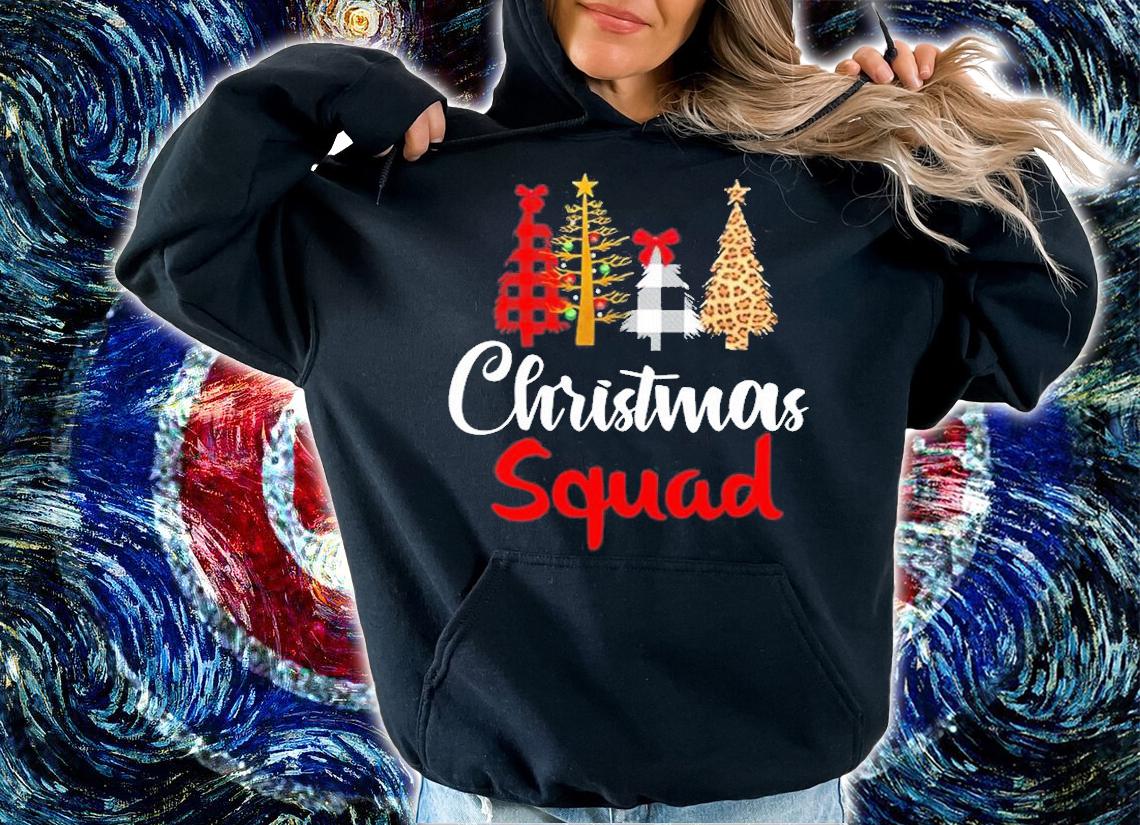 Christmas Squad Christmas Tree T-Shirt