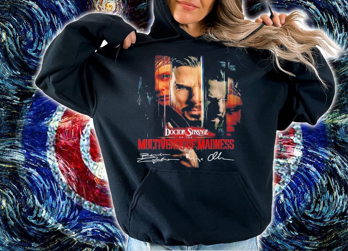 Doctor Strange in the Multiverse Of Madness signatures shirt hoodie