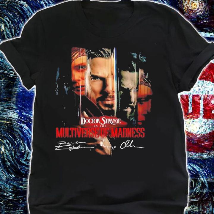 Doctor Strange in the Multiverse Of Madness signatures shirt shirt