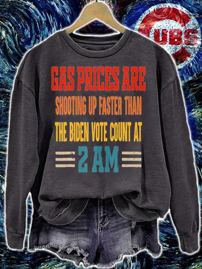 Gas Prices Are Shooting Up Faster Than The Biden Vote T-Shirt