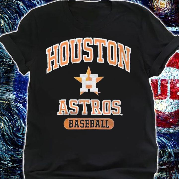 Houston Astros baseball team logo T-shirt
