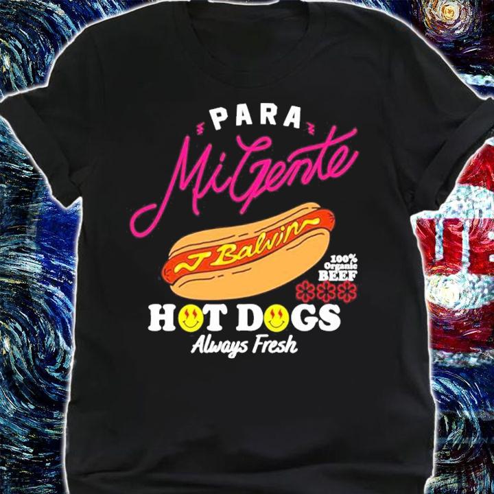J Balvin Juammpii J Balvin Hot Dog Shirt shirt