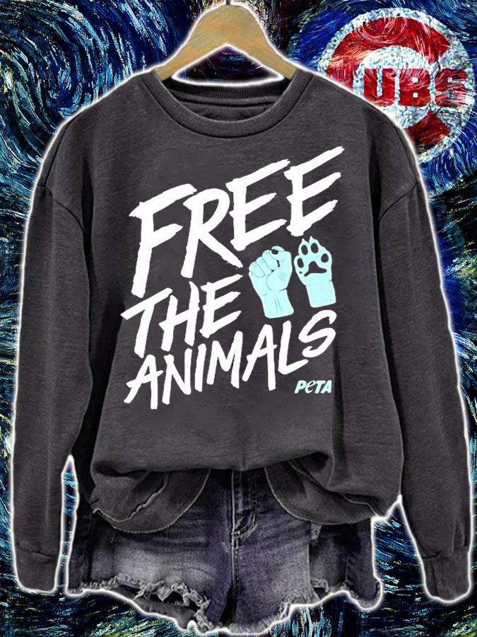 James Cromwell Free The Animals T-Shirt sweatshirt