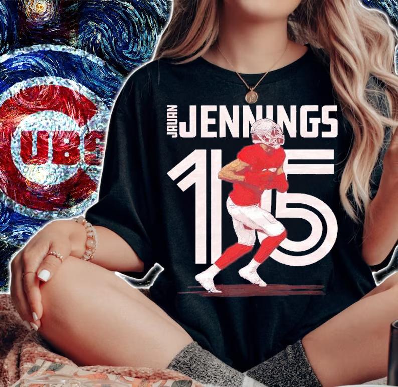 Jauan Jennings San Francisco Inline Football Shirt woman shirt