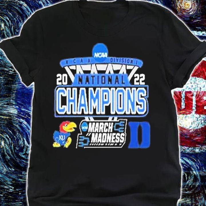 Kansas Vs Duke National Champions NCAA March Madness 2022 T-Shirt