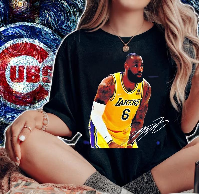 LeBron Lake Show Lakers Family King James T-Shirt woman shirt