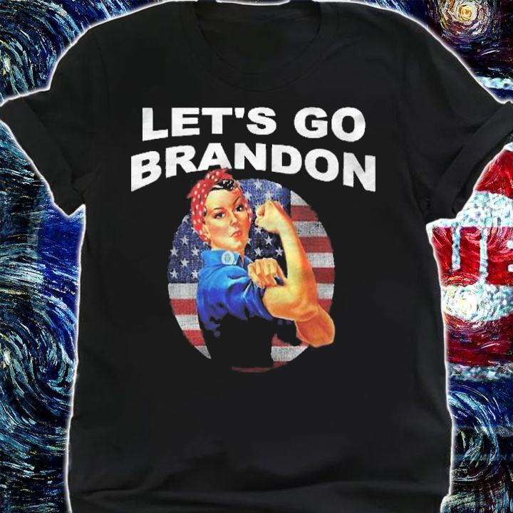 Lets Go Brandon American Flag Retro Vintage Shirt