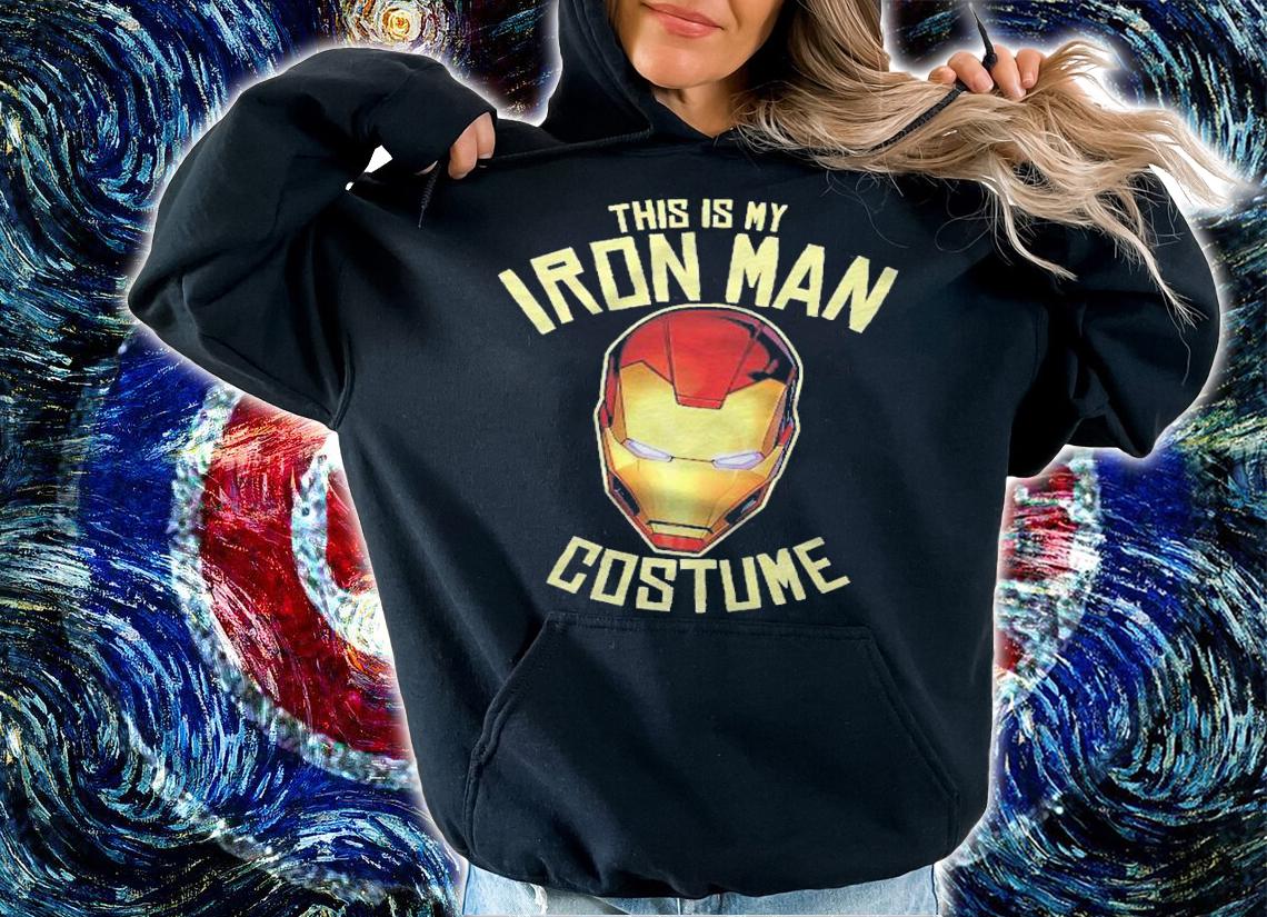 Marvel Iron Man This Is My Costume Halloween Premium t-shirt hoodie