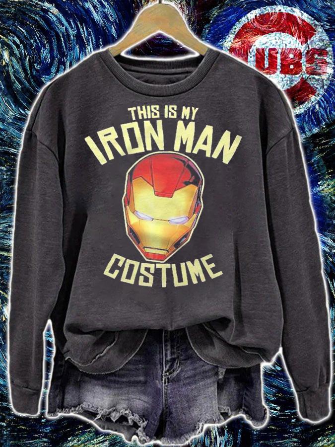 Marvel Iron Man This Is My Costume Halloween Premium t-shirt sweatshirt