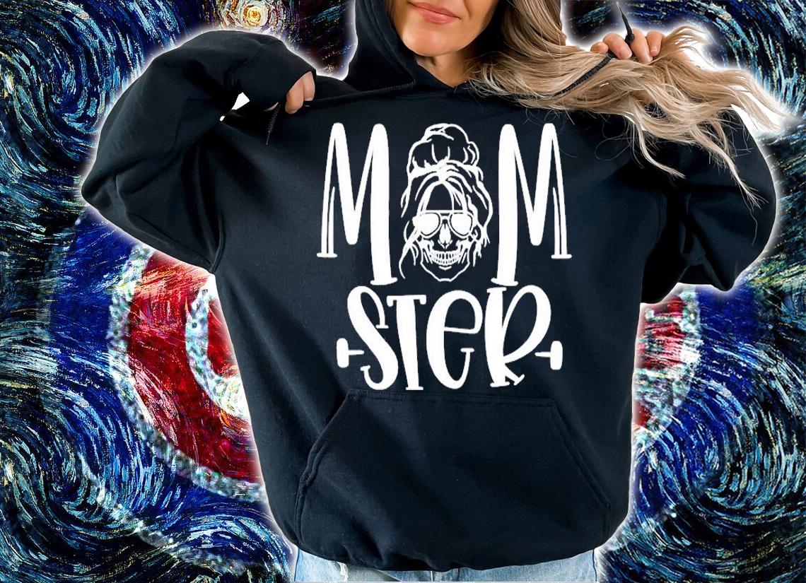 Momster Cute Halloween Shirt hoodie