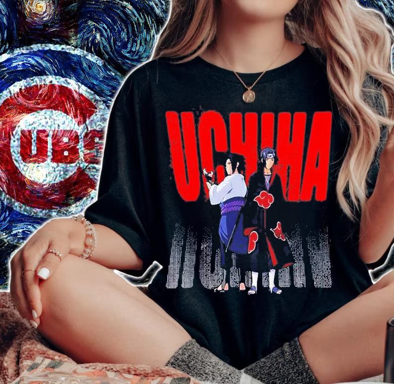 Naruto Shippuden Uchiha Itachi And Sasuke T-Shirt