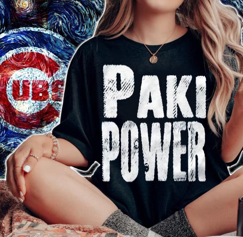 Paki Power T-shirt woman shirt