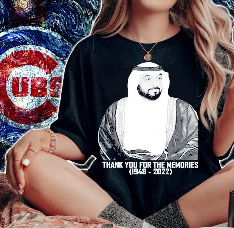 RIP Sheikh Khalifa 1948 2022 Thank You For The Memories T-Shirt