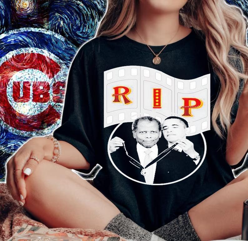 Rip Sidney Poitier T-Shirt woman shirt