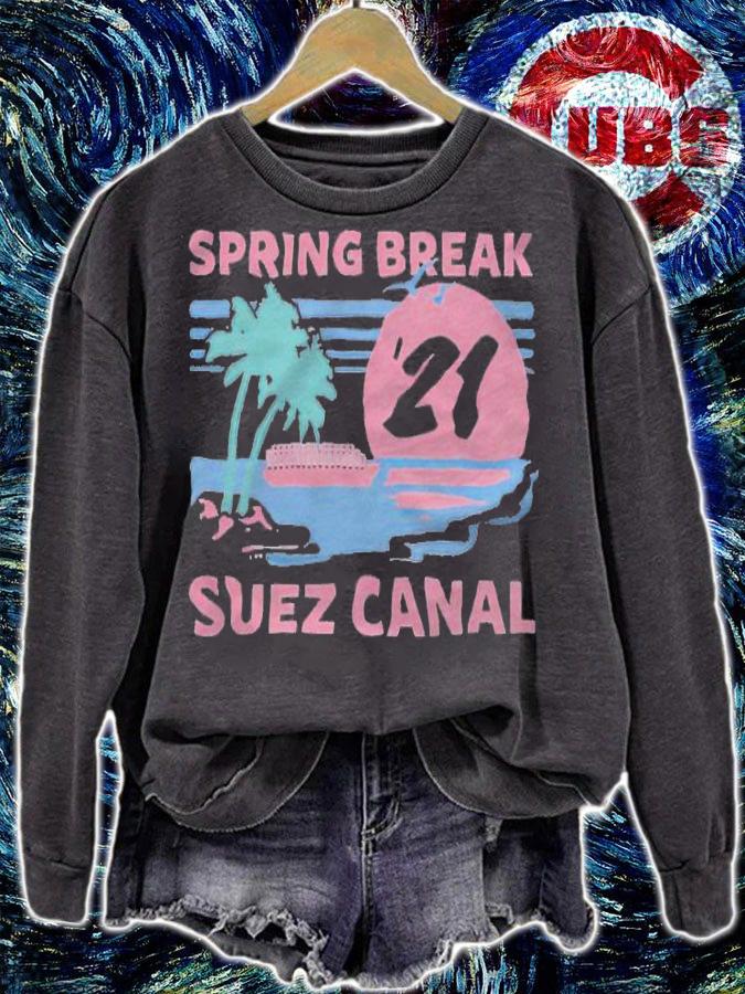 Suez Canal Spring Break shirt sweatshirt