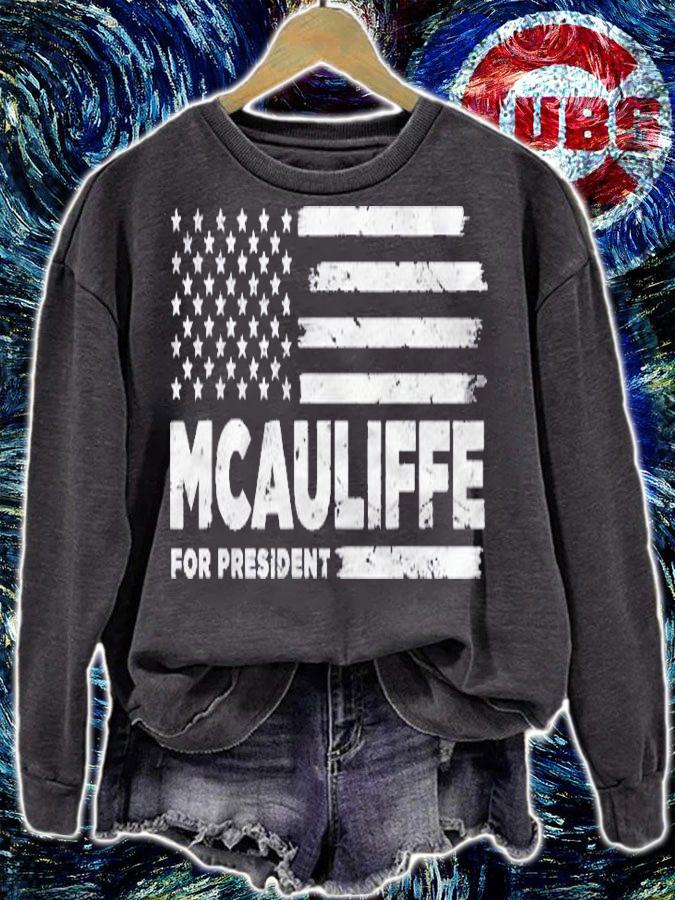 Terry Mcauliffe 2024 For President Liberal Democrat Shirt sweatshirt
