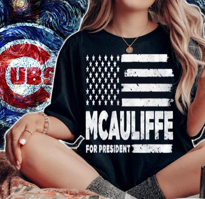 Terry Mcauliffe 2024 For President Liberal Democrat Shirt woman shirt