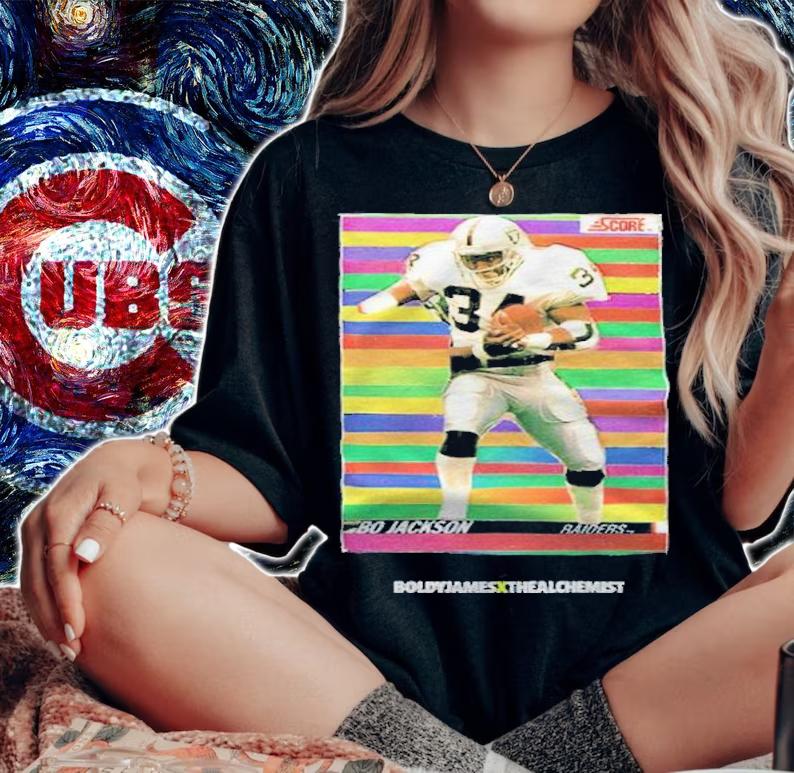 The Alchemist Bo Jackson Raiders T-shirt woman shirt