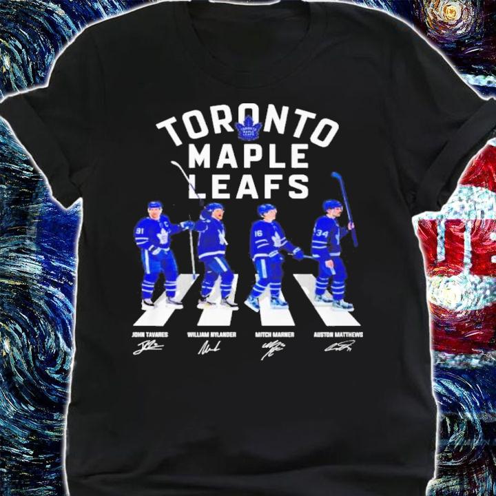 Toronto Maple Leafs Hockey Team Abbey Road Signatures Shirt