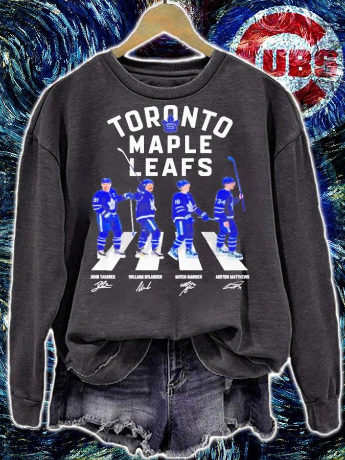 Toronto Maple Leafs Hockey Team Abbey Road Signatures Shirt