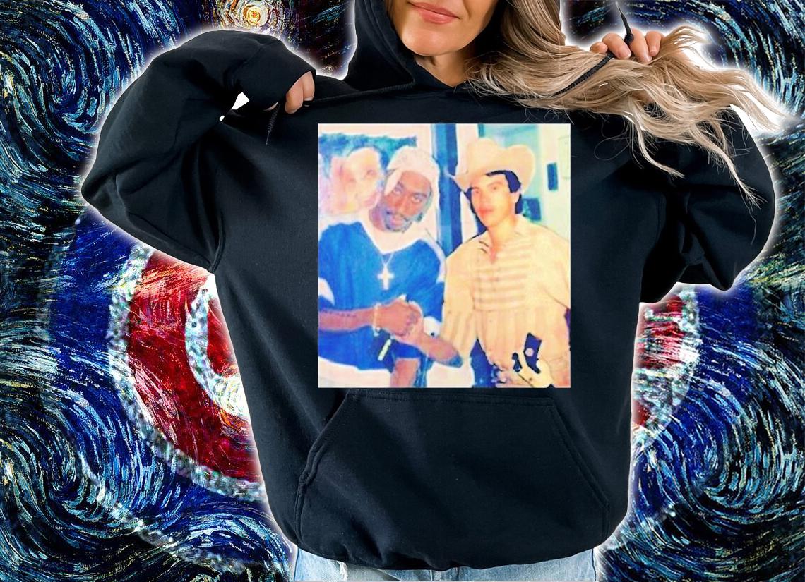 Tupac X Chalino Sanchez Metal T-Shirt hoodie
