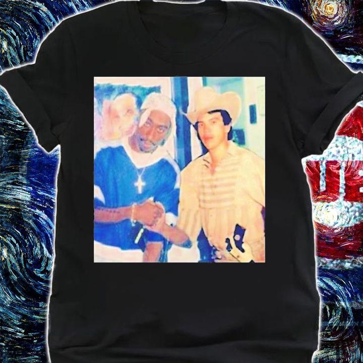 Tupac X Chalino Sanchez Metal T-Shirt shirt
