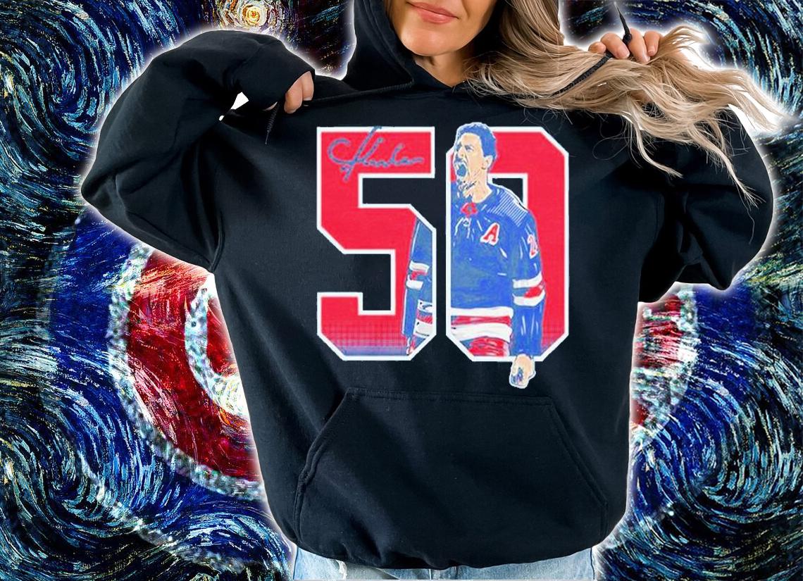 Vince Z Mercogliano Chris Kreider 50 Goals T-Shirt