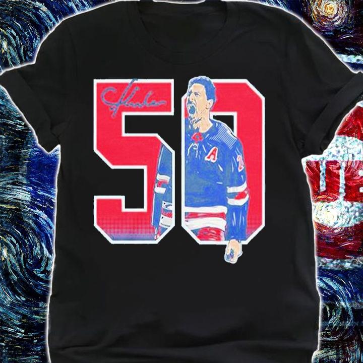 Vince Z Mercogliano Chris Kreider 50 Goals T-Shirt