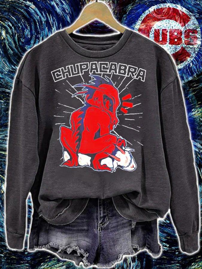 Chupacabra Japanese Folklore Cryptid Goat Eating Monster T-Shirt sweatshirt