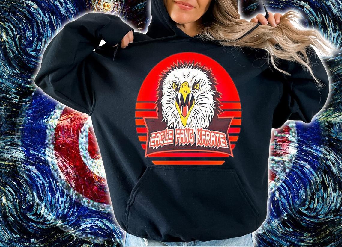 Eagle Fang Karate Retro Logo T-Shirt