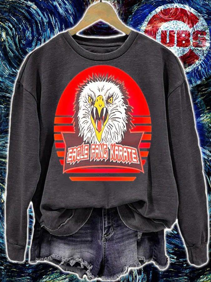 Eagle Fang Karate Retro Logo T-Shirt