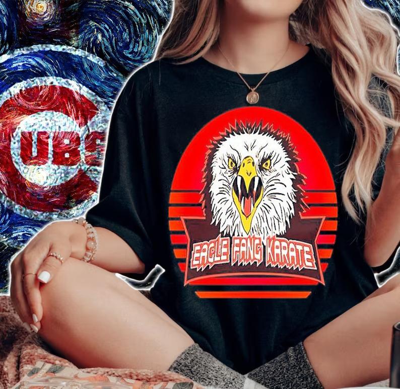 Eagle Fang Karate Retro Logo T-Shirt