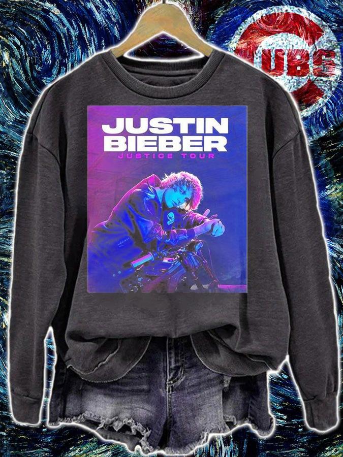 Justin Bieber Justice 2022 Concert Tour T-Shirt sweatshirt