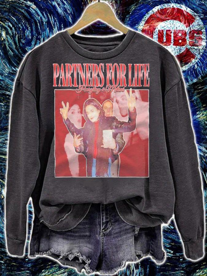 Mariska Hargitay and Chris Meloni Partners for Life T-shirt sweatshirt