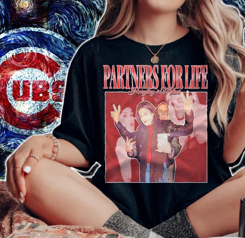 Mariska Hargitay and Chris Meloni Partners for Life T-shirt woman shirt