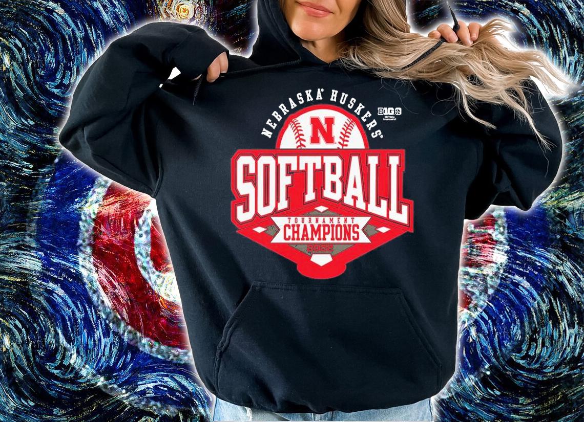 Nebraska Huskers Softball Tournament Champions 2022 T-Shirt