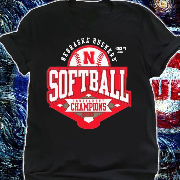Nebraska Huskers Softball Tournament Champions 2022 T-Shirt