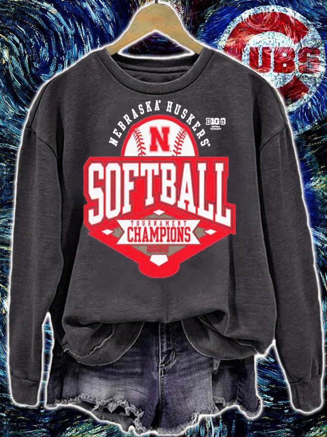 Nebraska Huskers Softball Tournament Champions 2022 T-Shirt