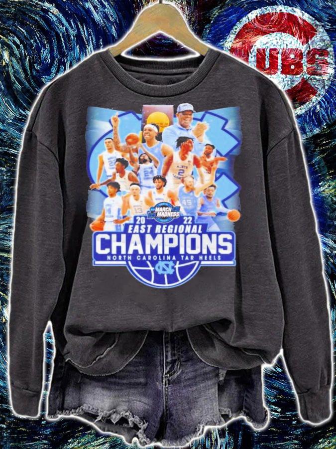 North Carolina Tar Heels East Region Champions Final Four 2022 Shirt