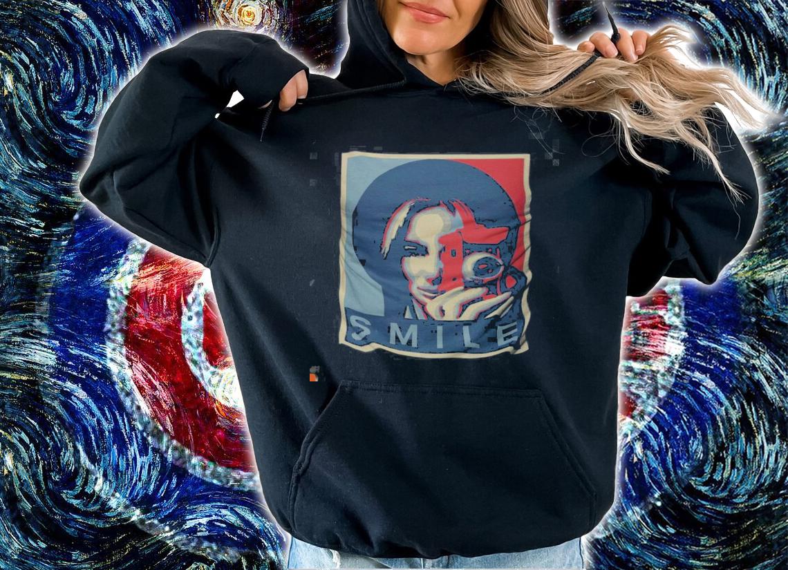 Retro Camera smile shirt